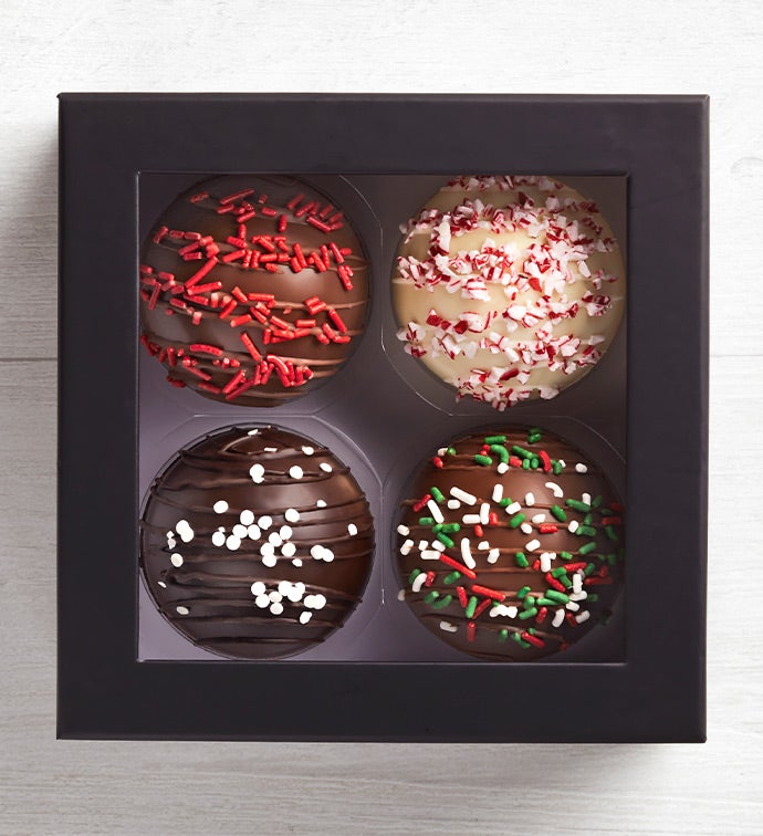 Simply Chocolate® Holiday Hot Cocoa Bombs